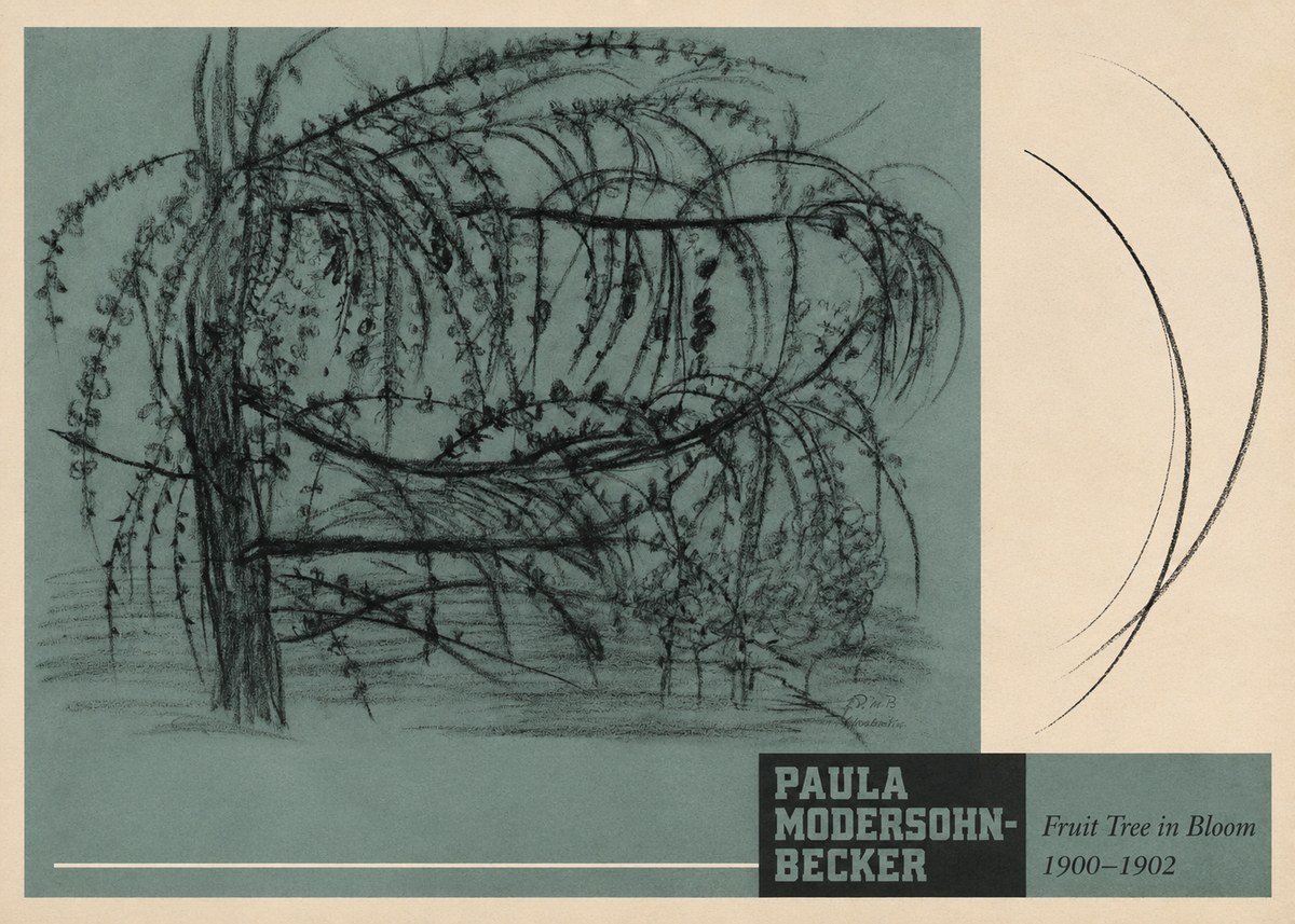 Paula Modersohn-Becker Fruit Tree in Bloom No5 - Affiche
