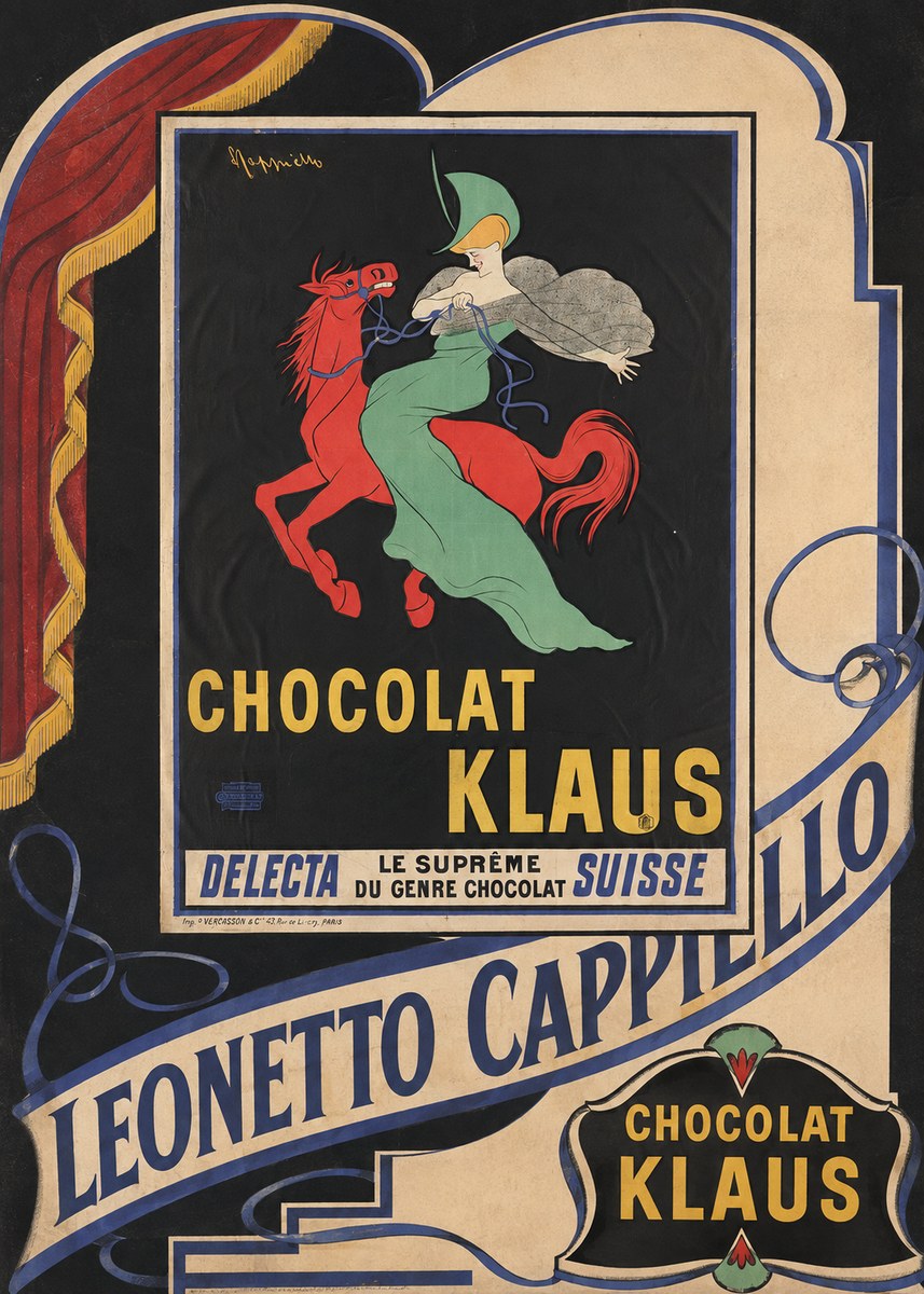 Leonetto Cappiello Chocolat Klaus III No6 - Affiche