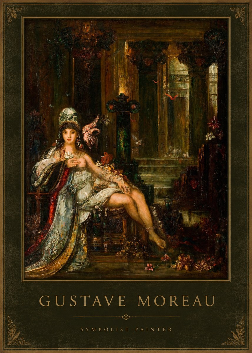 Gustave Moreau Salome III No1 - Affiche