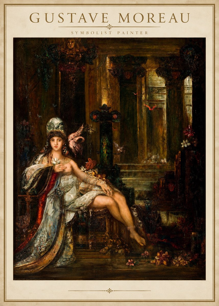 Gustave Moreau Salome III No2 - Affiche