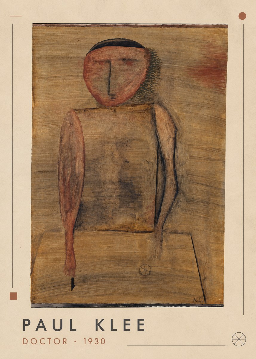 Paul Klee Doctor No3 - Affiche