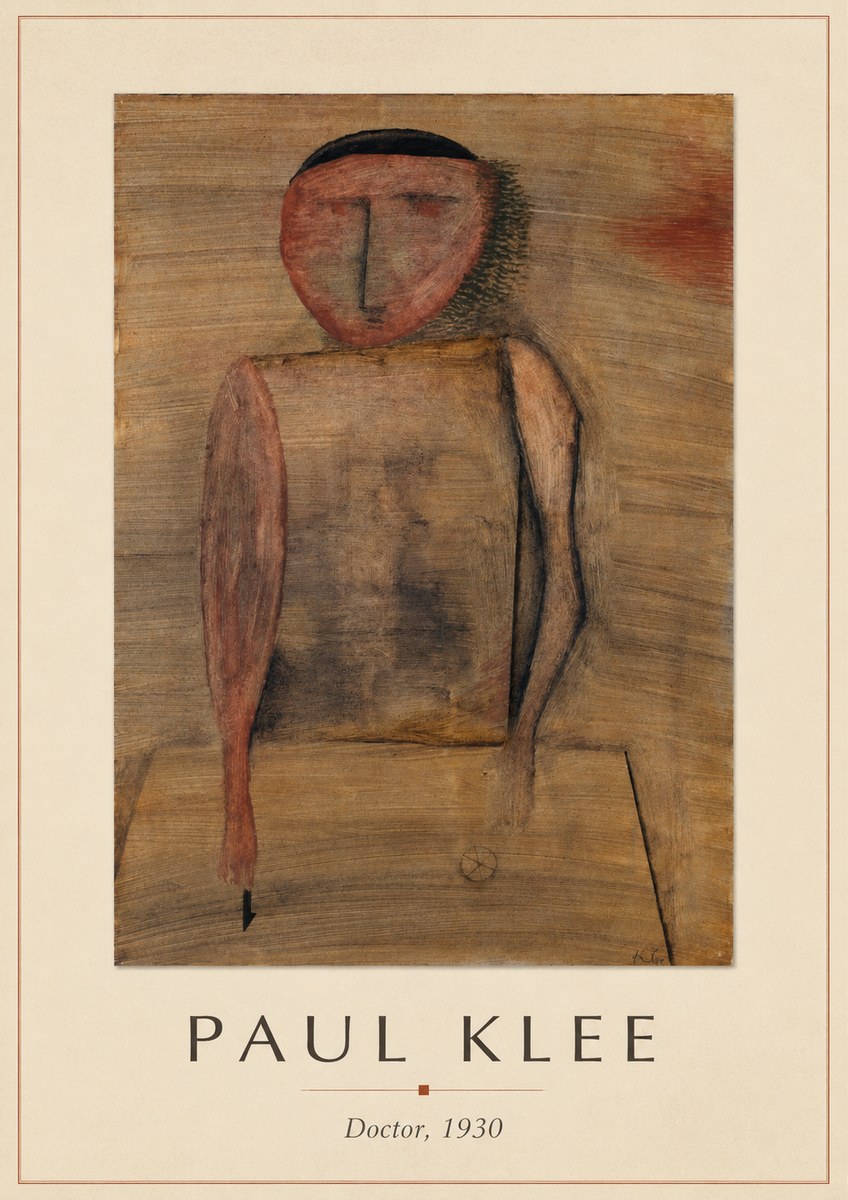 Paul Klee Doctor No5 - Affiche
