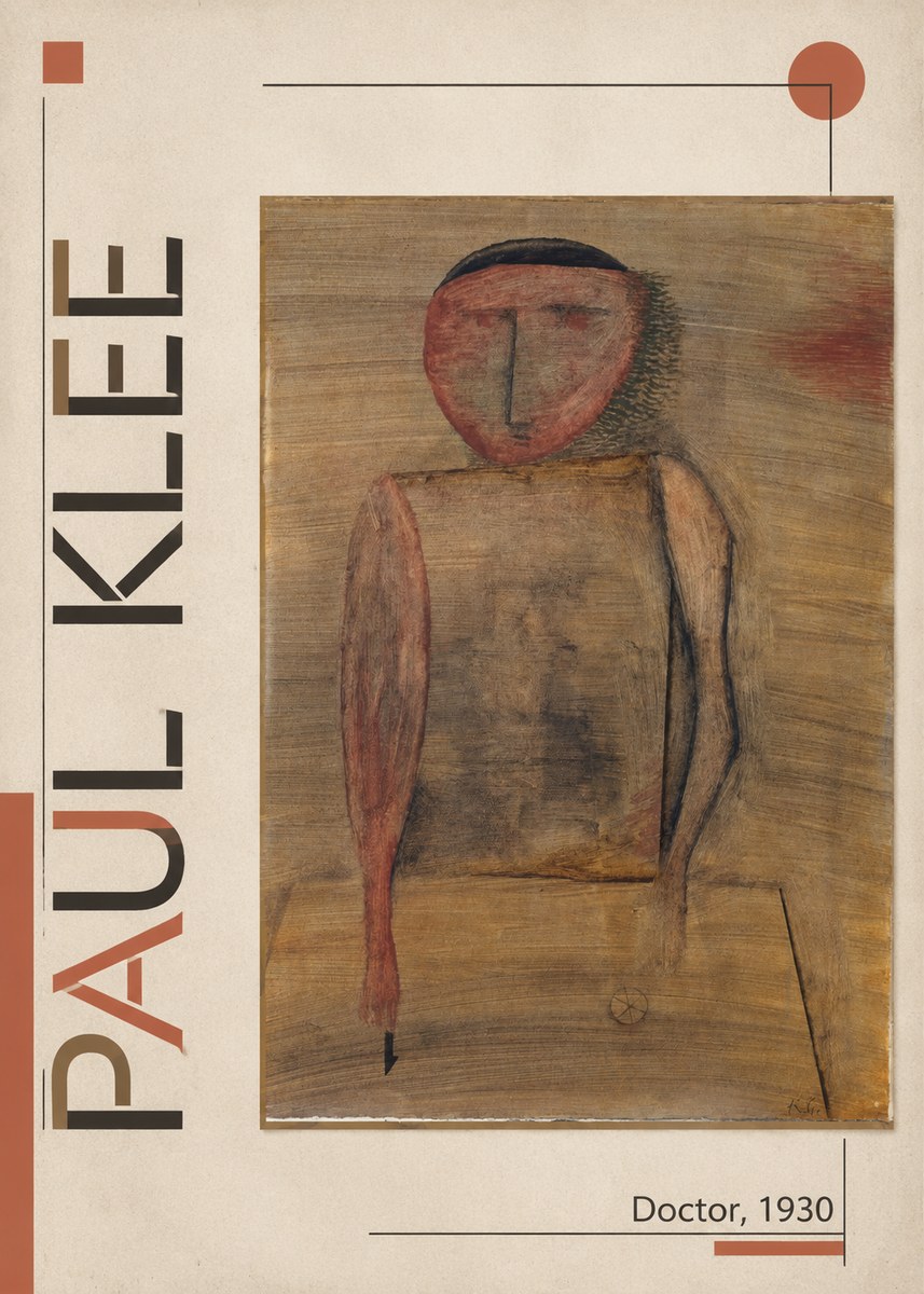 Paul Klee Doctor No6 - Affiche