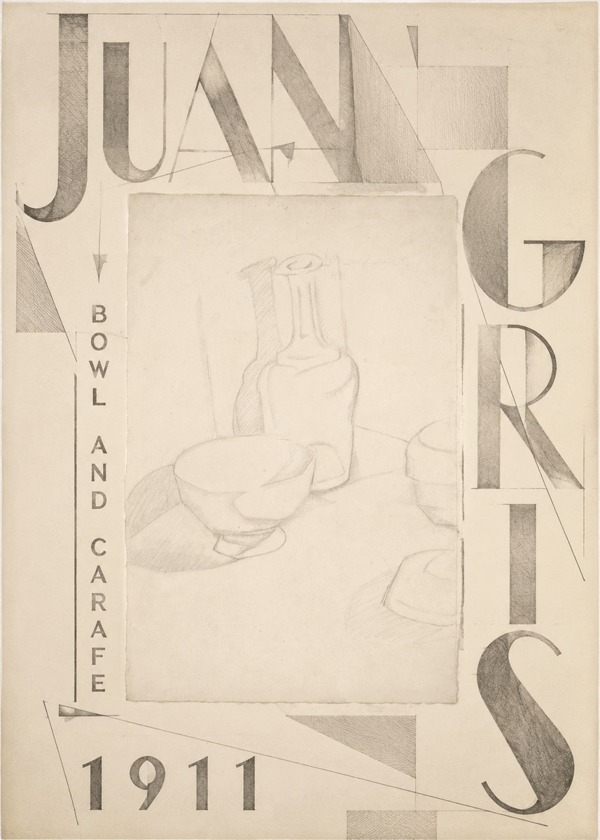 Juan Gris Bowl and Carafe No5 - Affiche