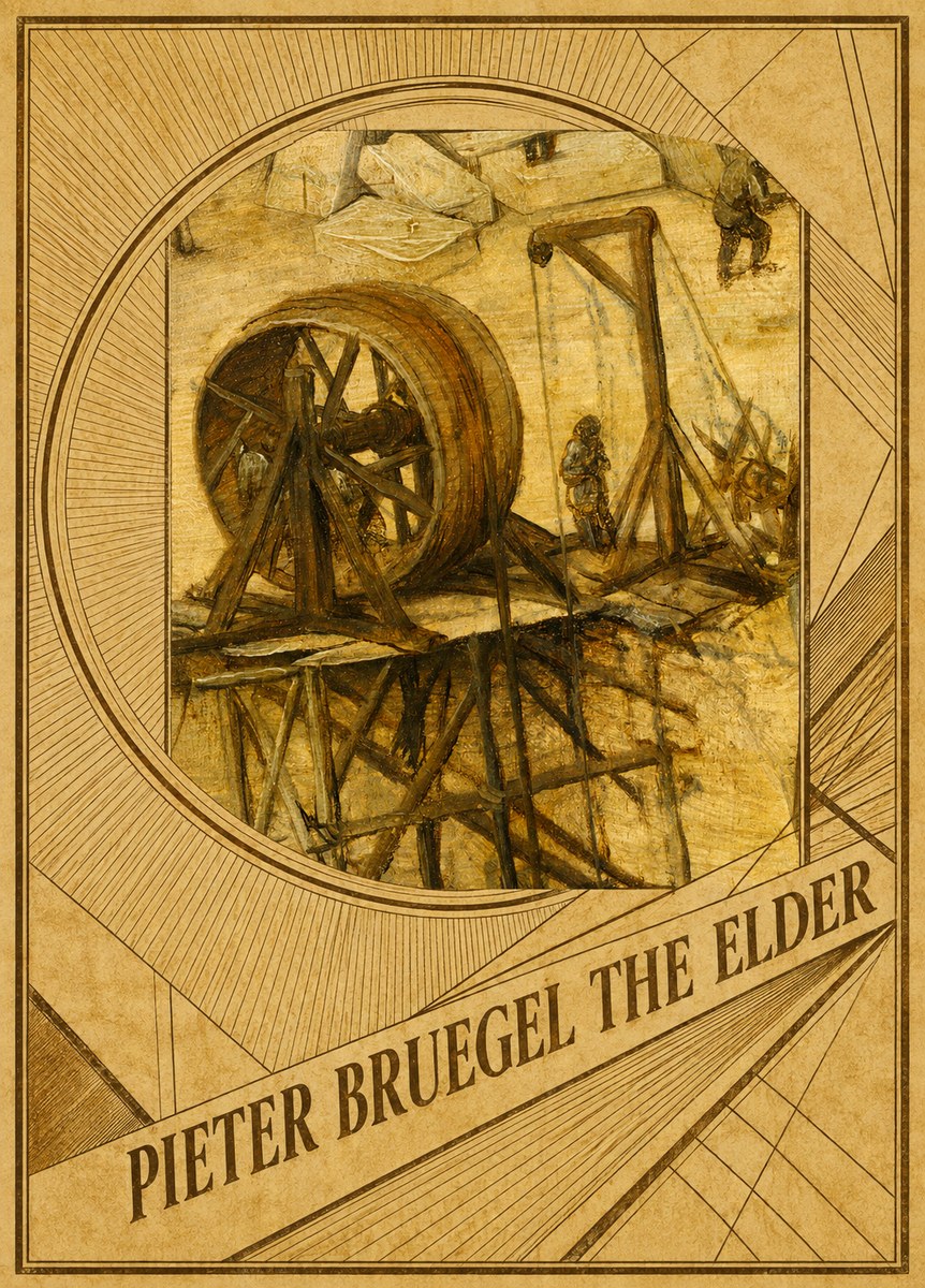 Pieter Bruegel The Tower of Babel XX No2 - Affiche