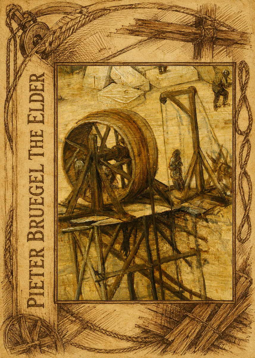 Pieter Bruegel The Tower of Babel XX No4 - Affiche