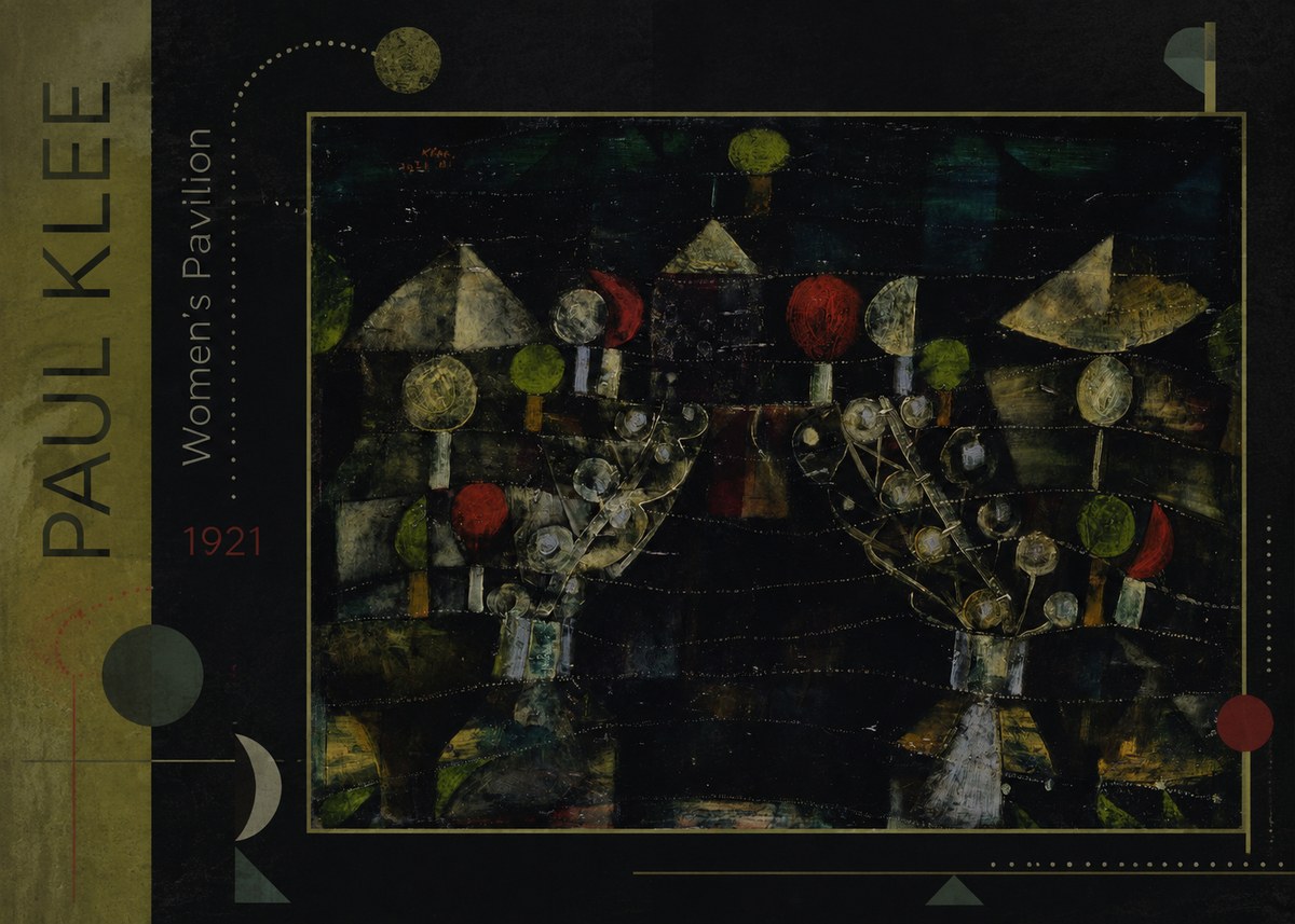 Paul Klee Women's Pavilion No2 - Affiche