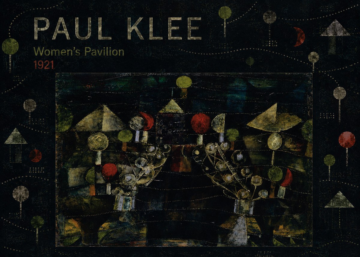 Paul Klee Women's Pavilion No3 - Affiche