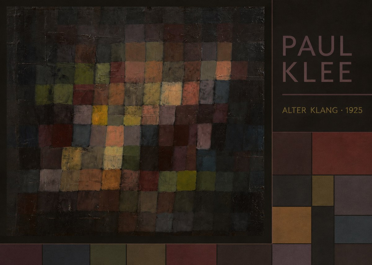 Paul Klee Alter Klang No1 - Affiche