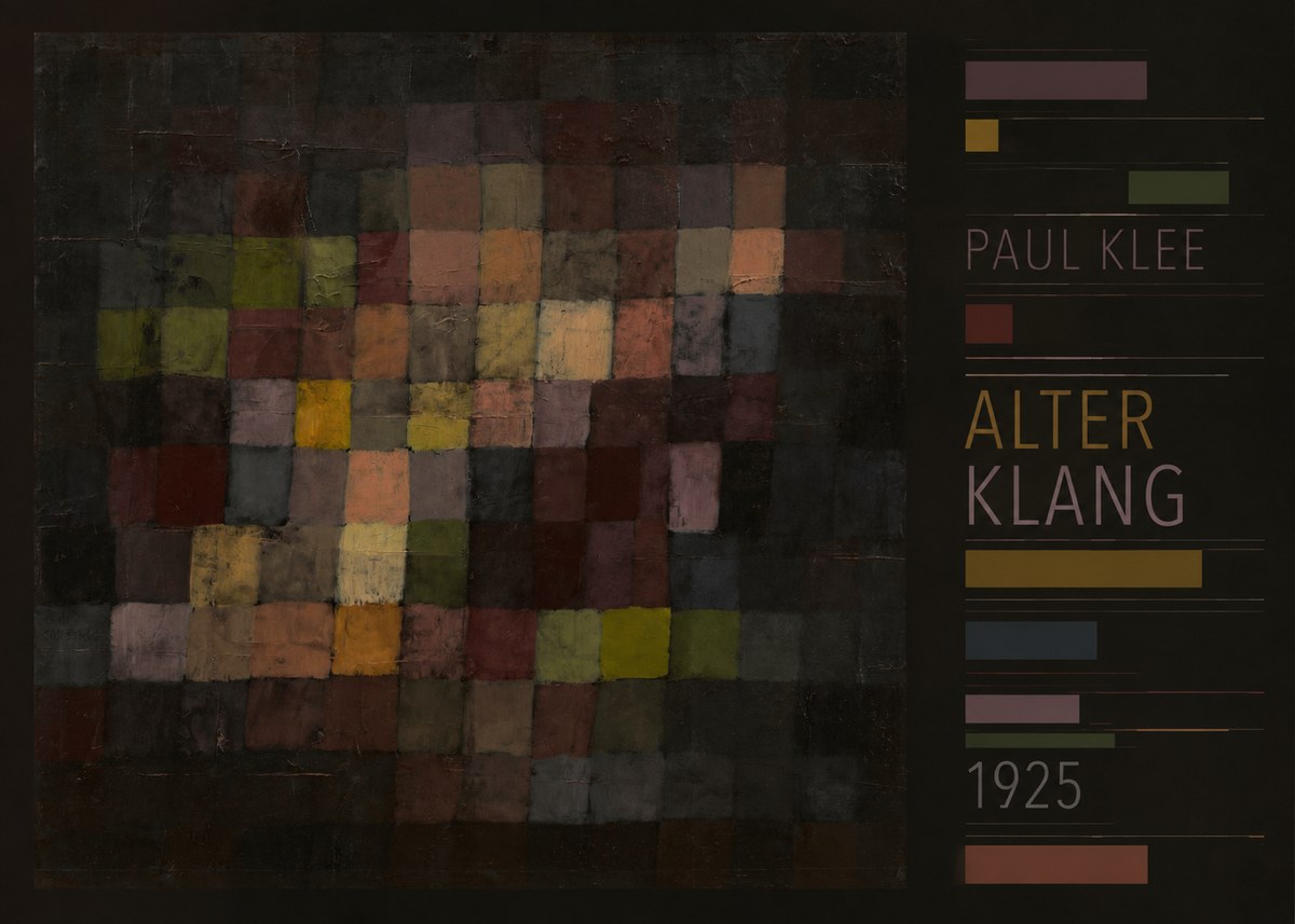 Paul Klee Alter Klang No5 - Affiche
