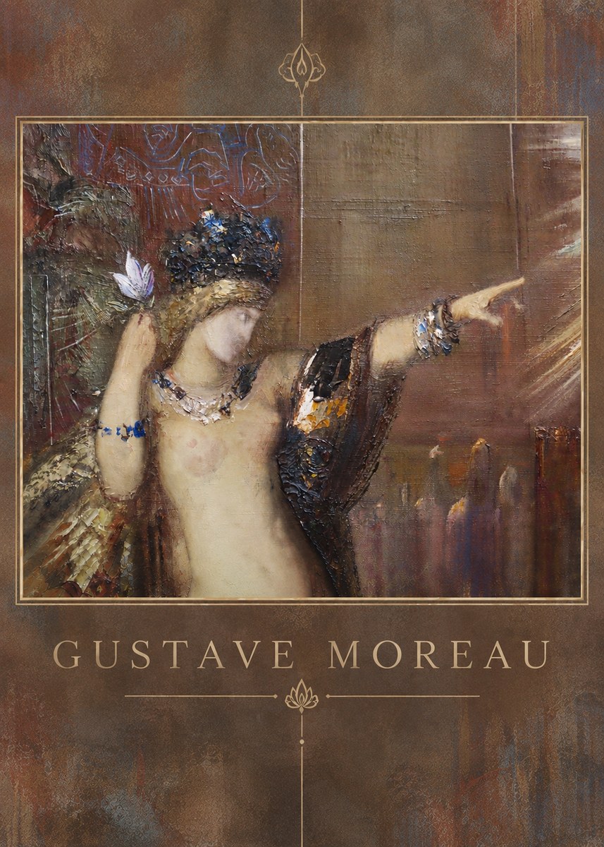 Gustave Moreau Salome IV No5 - Affiche