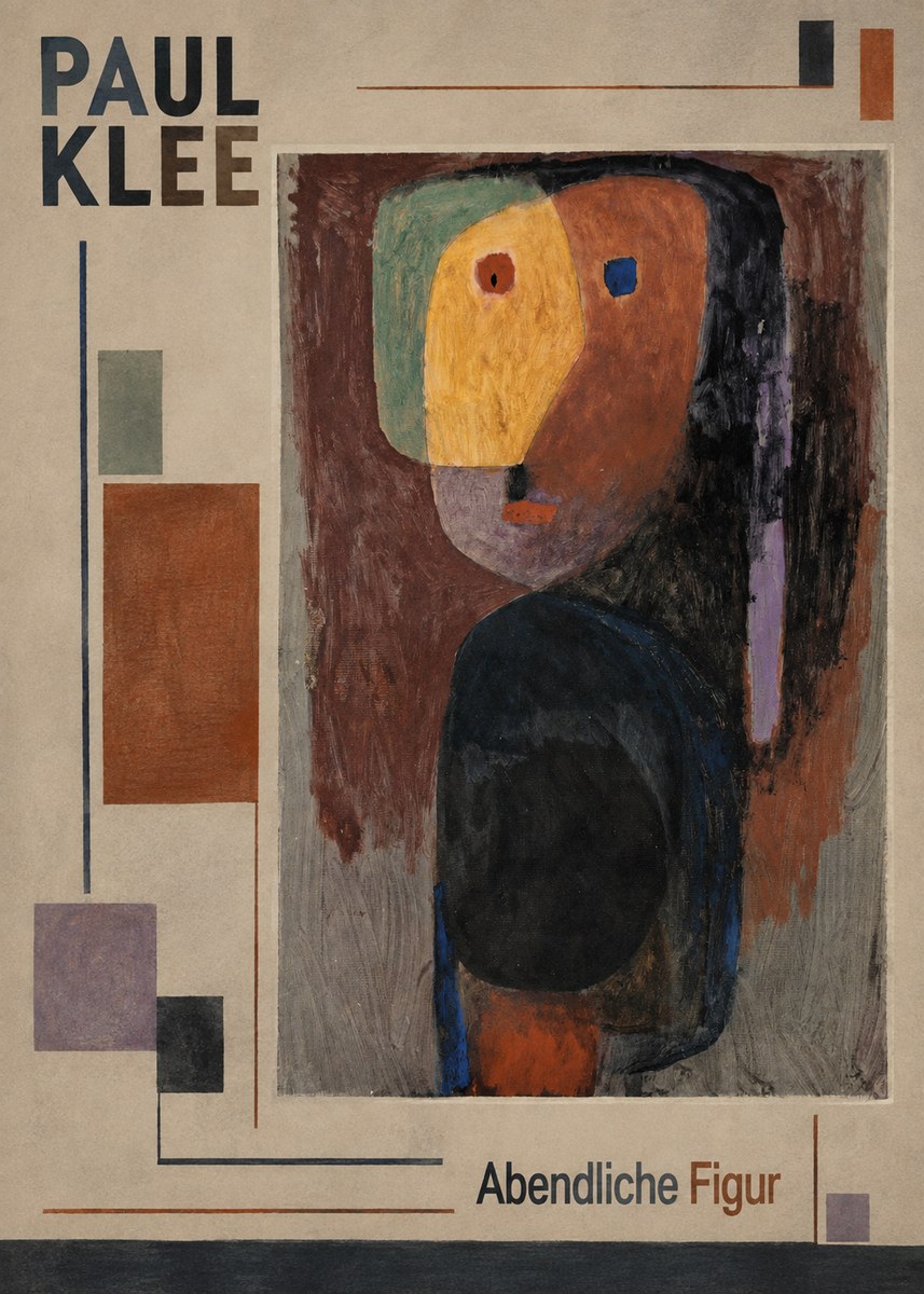 Paul Klee Abendliche Figur No2 - Affiche