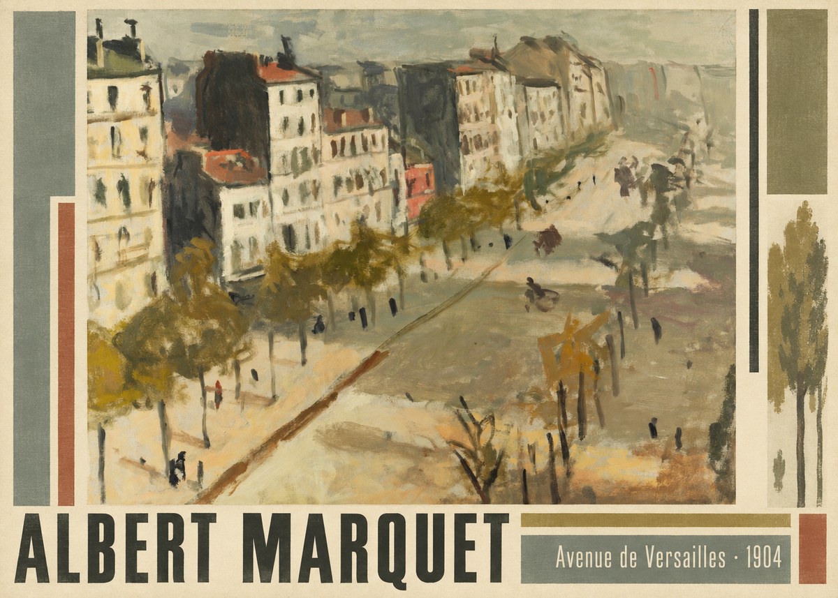 Albert Marquet Avenue De Versailles · 1904 No2 - Affiche